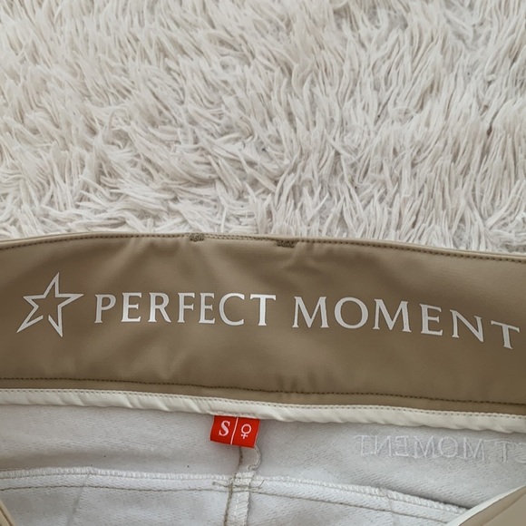 NWT Perfect moment Aurora flared ski pants in beige - Picture 7 of 16